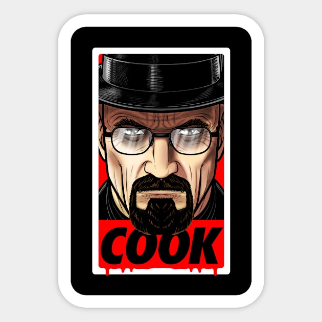 COOK Sticker by DISOBEY